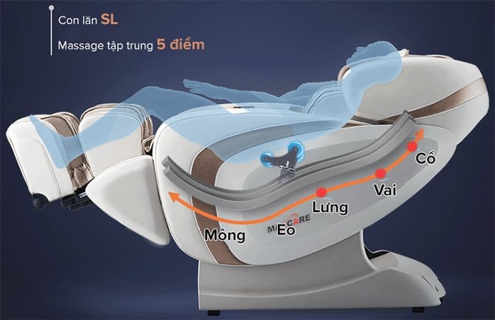 Ghế massage toàn thân Maxcare Max4D AI