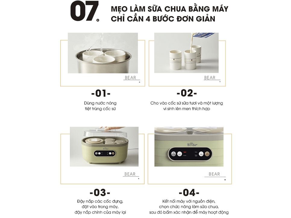 Máy làm sữa chua gia đình