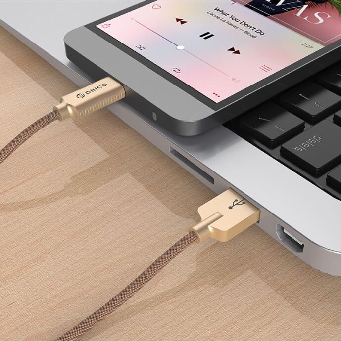 Cáp sạc điện thoại Orico Androi USB 2.0 Type C HCU-10