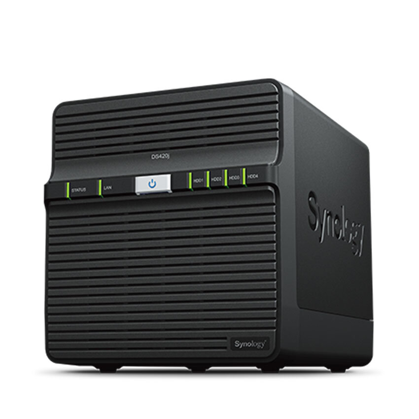 Thiết bị lưu trữ mạng Synology DS420J (Chưa có ổ cứng)
