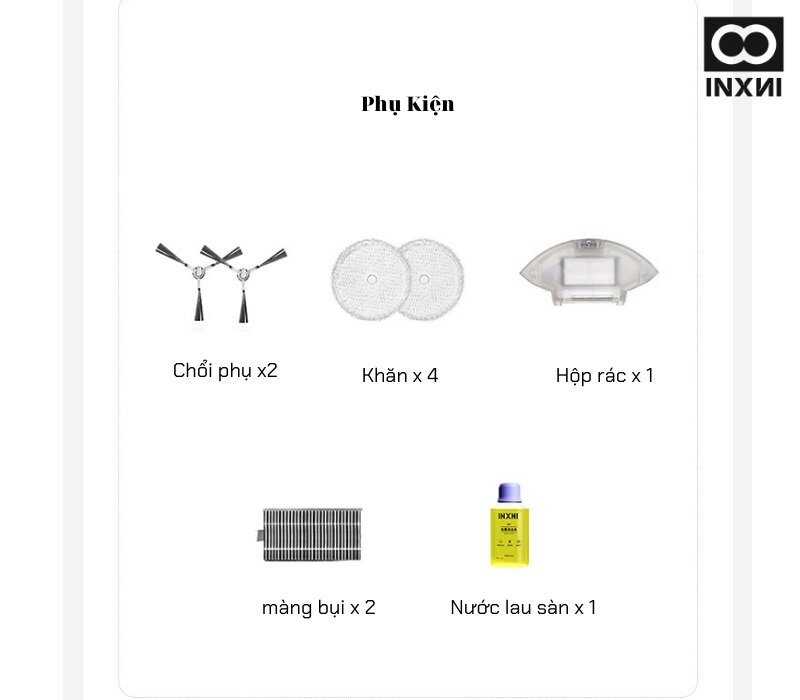 Robot hút bụi Inxni X3
