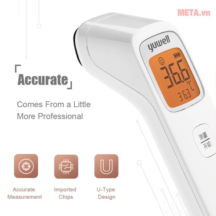 Nhiệt kế hồng ngoại Yuwell YHW-2