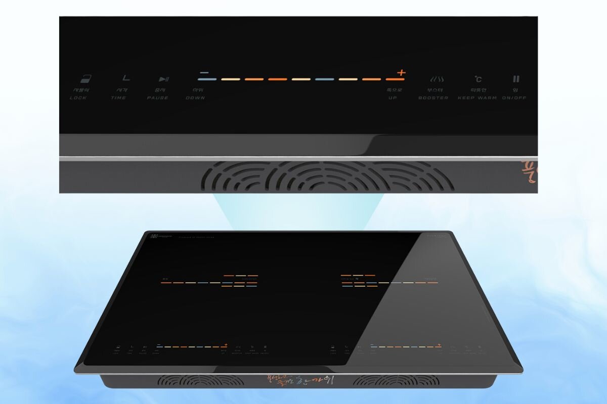 Bảng điều khiển cảm ứng của bếp từ - Hồng ngoại Hawonkoo CEH-225-IF