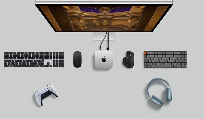 Mac mini M4 2024 - phụ kiện đi kèm