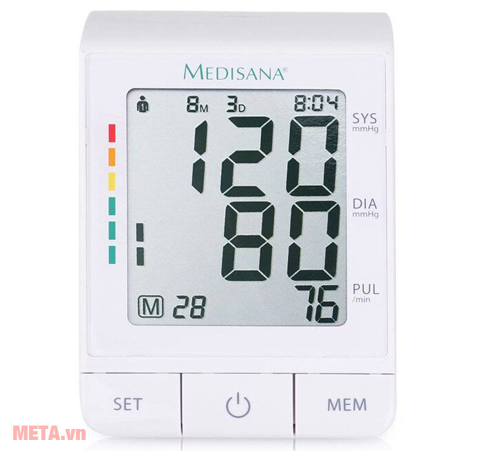 Máy đo huyết áp bắp tay Bluetooth Medisana BU 530