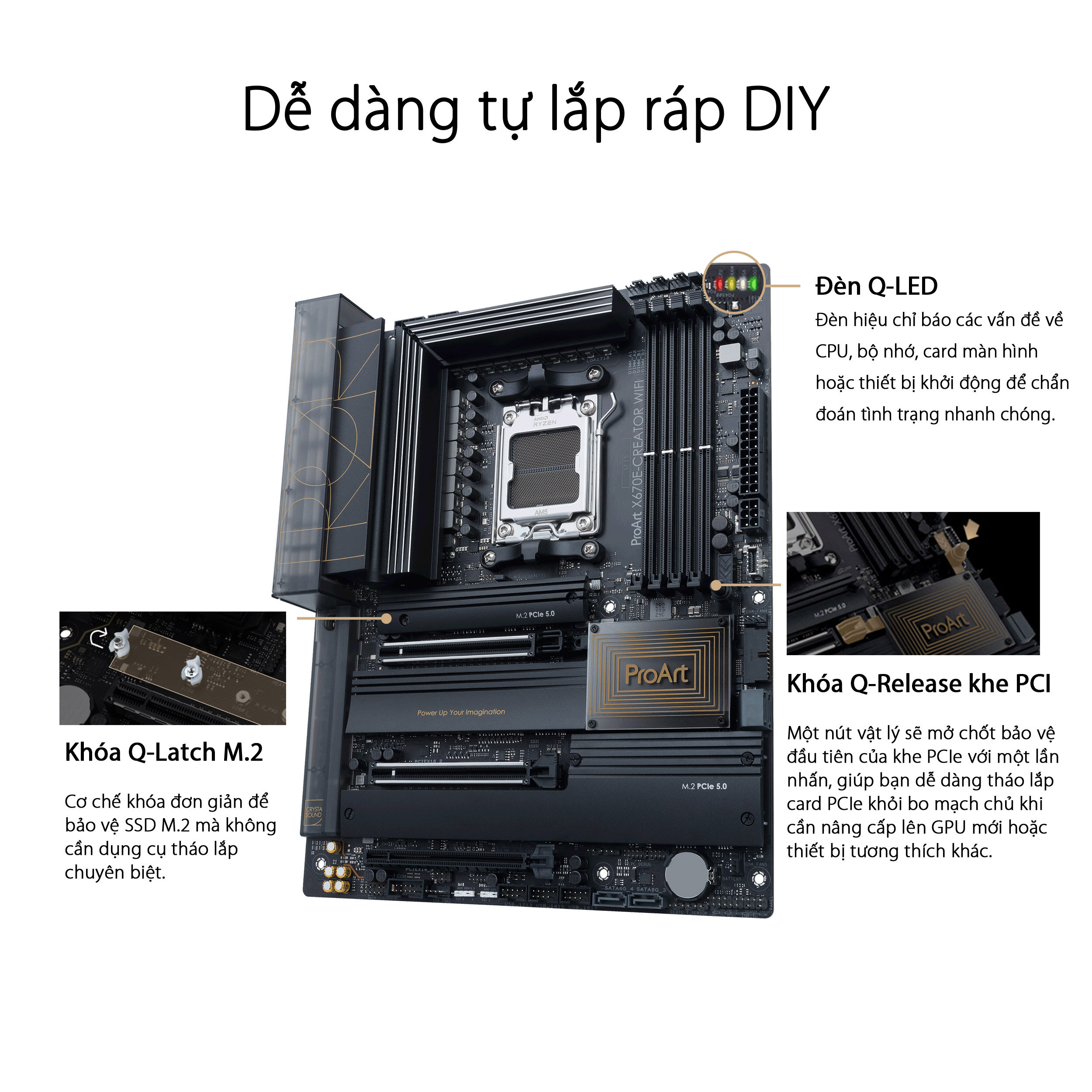Mainboard ASUS PROART X670E-CREATOR WIFI