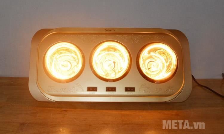 Đèn sưởi nhà tắm Moletty M-03H