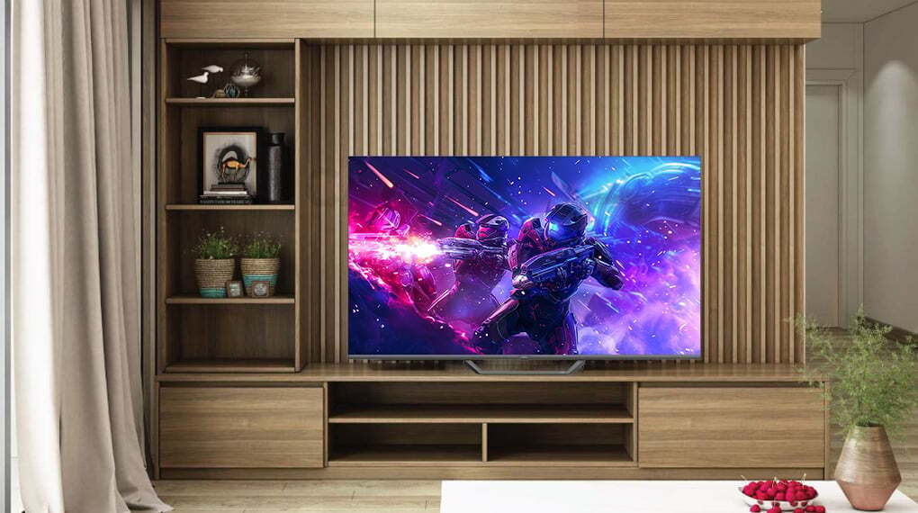 Google Tivi Aqua QLED 4K 50 inch AQT50S80EUX Google Tivi Aqua QLED 4K 50 inch AQT50S80EUX