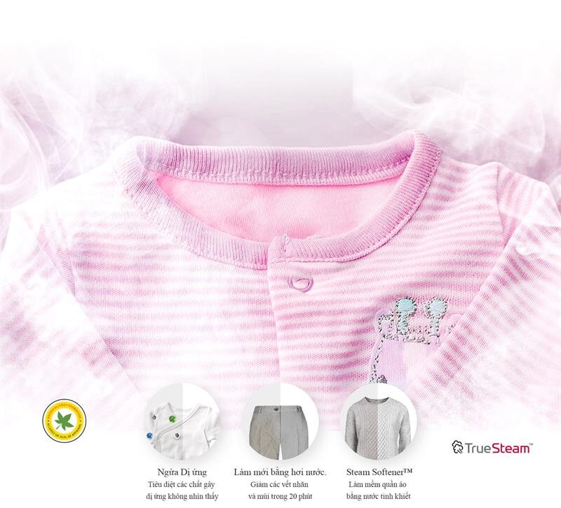 Máy giặt 9kg  LG TWC1409S2W Lồng ngang