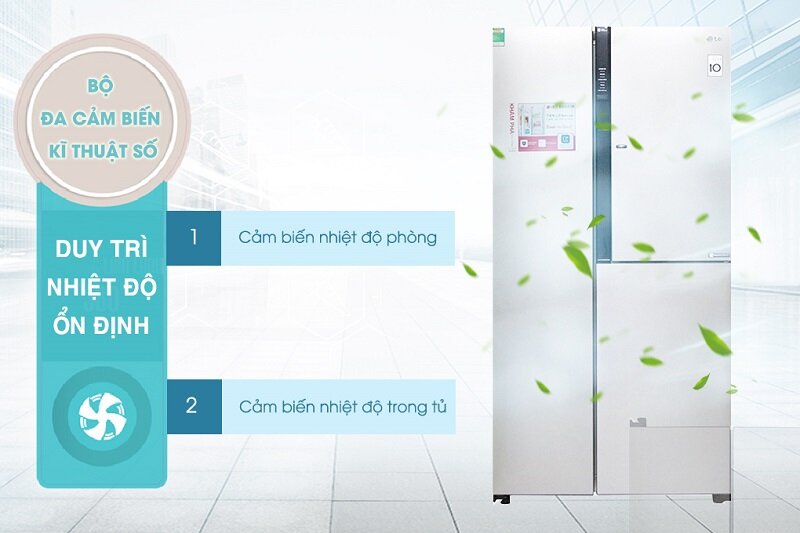 Tủ lạnh LG 629 lít GR-R267JS