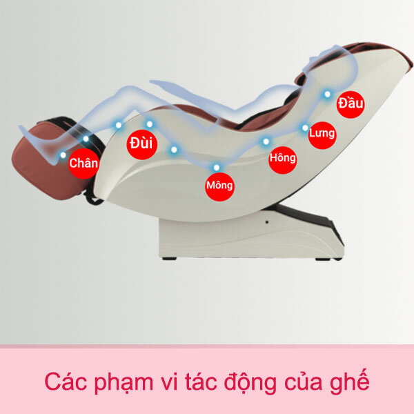 Ghế massage toàn thân Maxcare Max616S