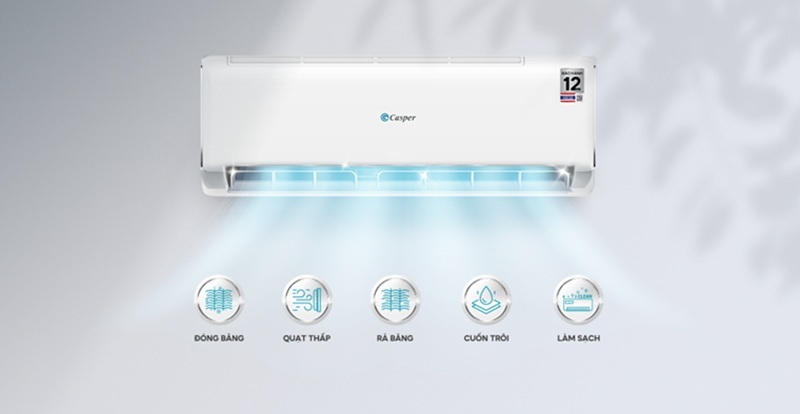 Điều hòa Casper 12000 BTU 1 chiều Inverter JC-12IU36