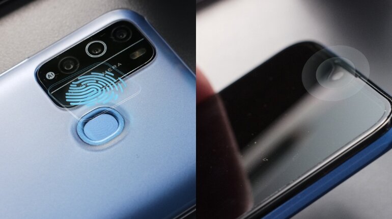 itel l6502 khóa vân tay