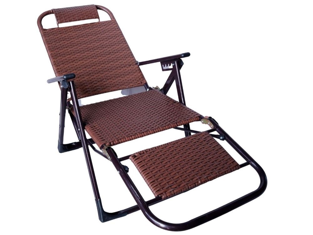 Hình ảnh ghế xếp thư giãn nhựa mây Kachi MK298