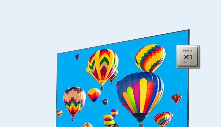 Android Tivi Sony 43 inch 4K KD-43X86J công nghệ hình ảnh