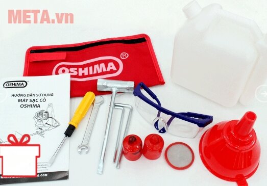 Máy sạc cỏ Oshima 1E44F