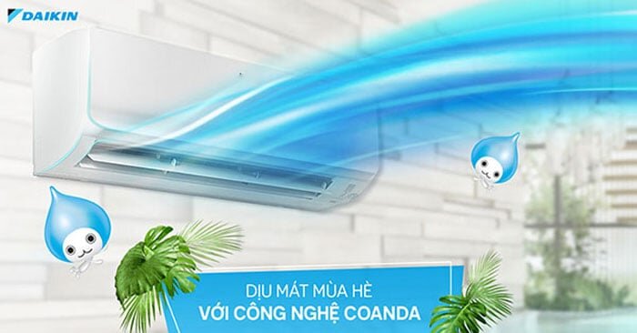 Điều hòa Daikin FTKB50YVMV RKB50YVMV 1 chiều có luồng gió Coanda độc đáo