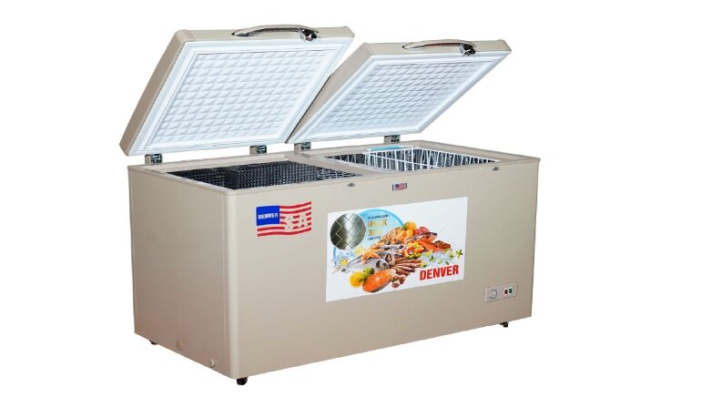 Tủ đông Denver inverter 1 ngăn 500 lít AS 700MDI với lớp thành tủ dày giúp giữ nhiệt hiệu quả