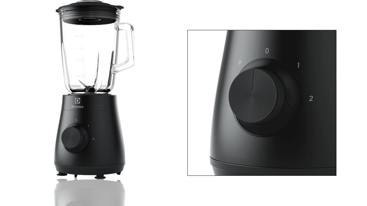 Máy xay sinh tố Electrolux E3TB1-310K điều khiển nút xoay