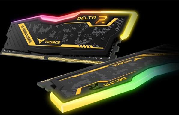 RAM Desktop TEAMGROUP DELTA TUF RGB (TF9D48G3200HC16F01) 8GB (1x8GB) DDR4  3200MHz