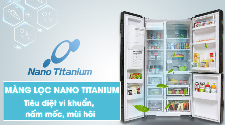 Tủ lạnh Hitachi 584 lít R-M700GPGV2