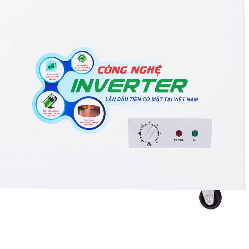 Tủ đông Sanaky inverter 2 ngăn 360 lít VH-3699W3