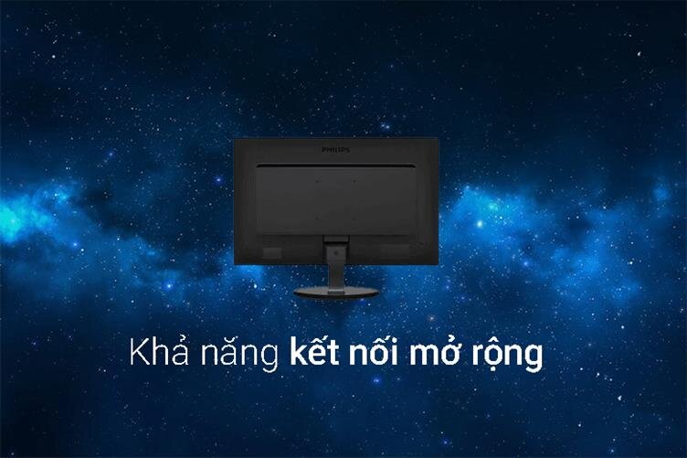 Khả năng kết nối đa dạng, tiện lợi cho người dùng của PHILIPS 243V5QHSBA/74