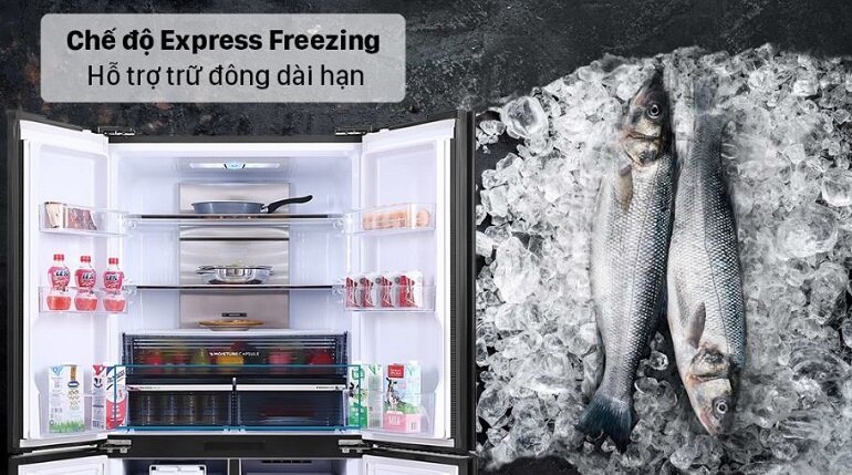 Tủ lạnh Sharp Inverter 362 lít SJ-FX420VG