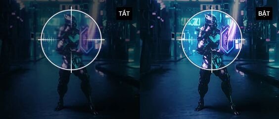 Cân bằng tối và ngắm bắn tốt hơn 1