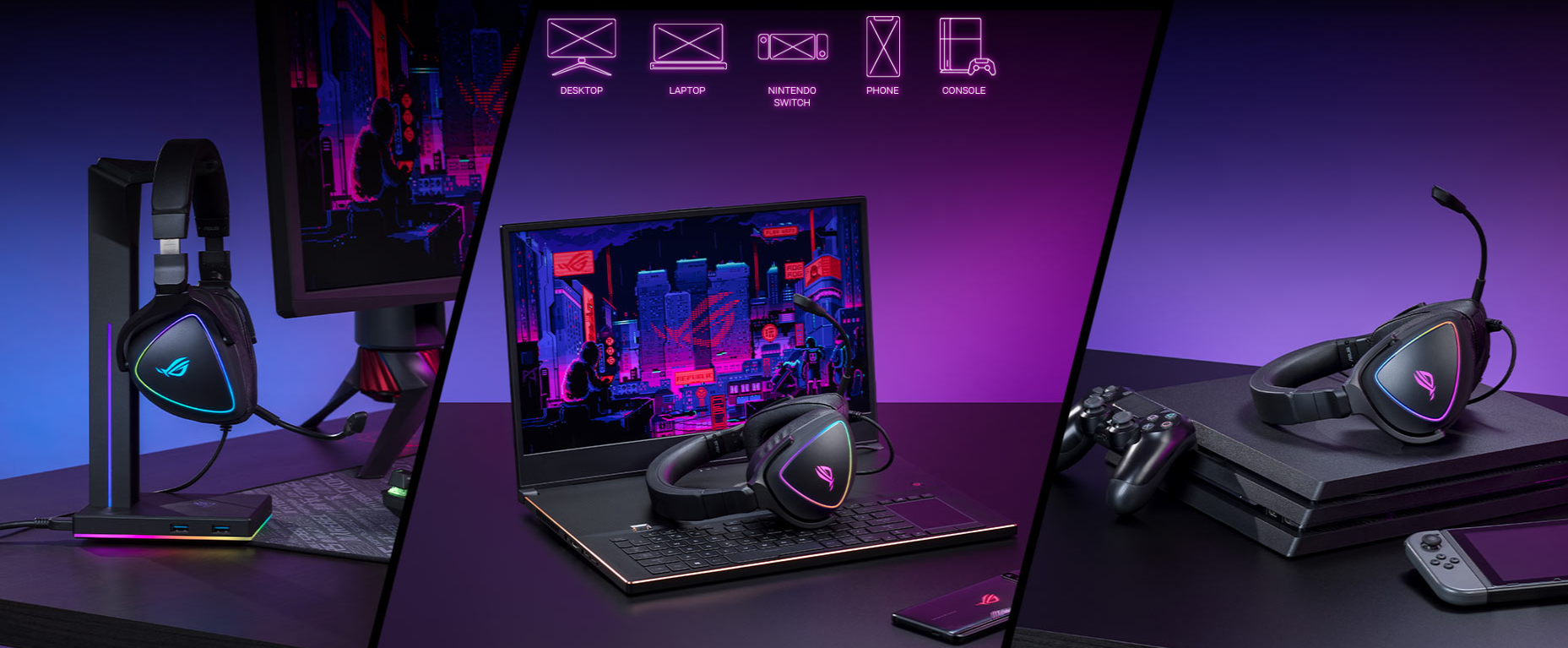 Tai nghe Asus ROG Delta S EVA 90YH03H0-B2UA00 10