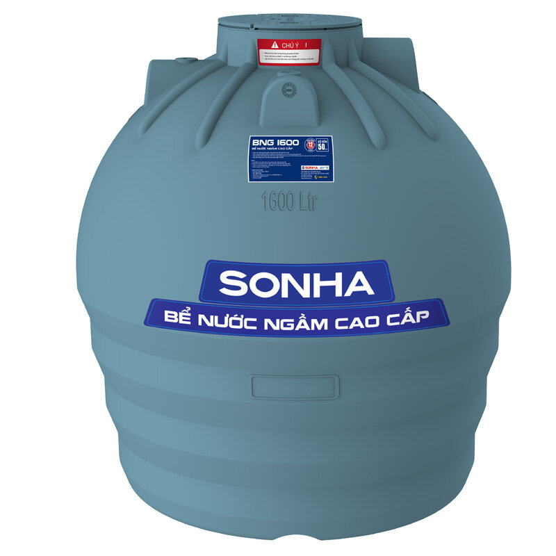 Bể nước ngầm cao cấp Sơn Hà 1600 lít Bể nước ngầm cao cấp Sơn Hà 1600 lít