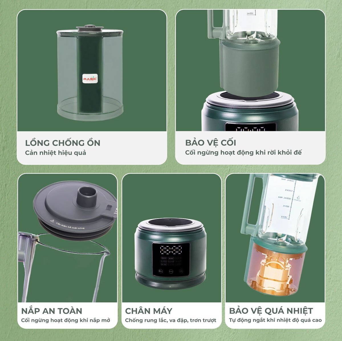 Máy làm sữa hạt Magic