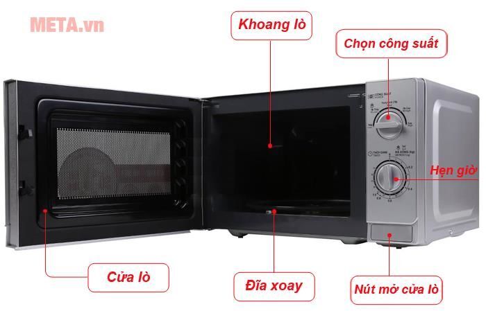 Lò vi sóng Sharp R-204VN-S (20 lít) Lò vi sóng Sharp R-204VN-S (20 lít)