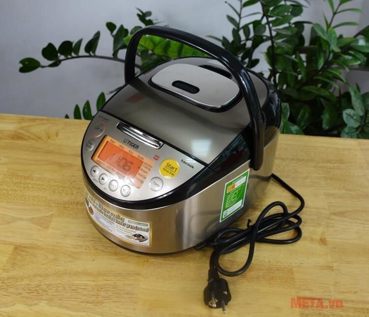 Nồi cơm điện tử cao tần Tiger JKT-S10W 1 lít