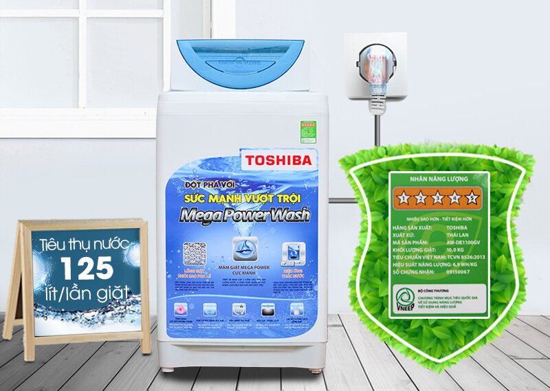 Máy giặt Toshiba 8.2kg AW-E920LV WB Máy giặt Toshiba 8.2kg AW-E920LV WB