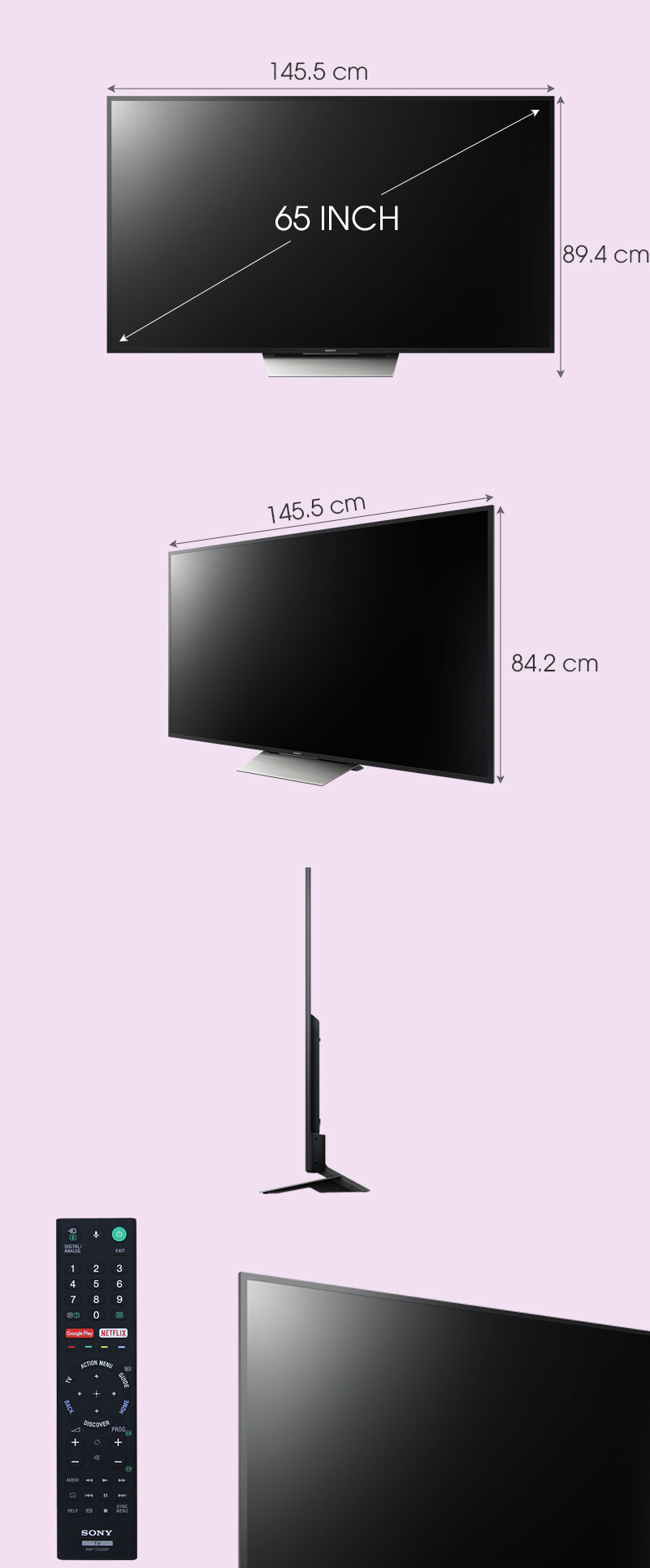 Android Tivi Sony 65 inch KD-65X8500D