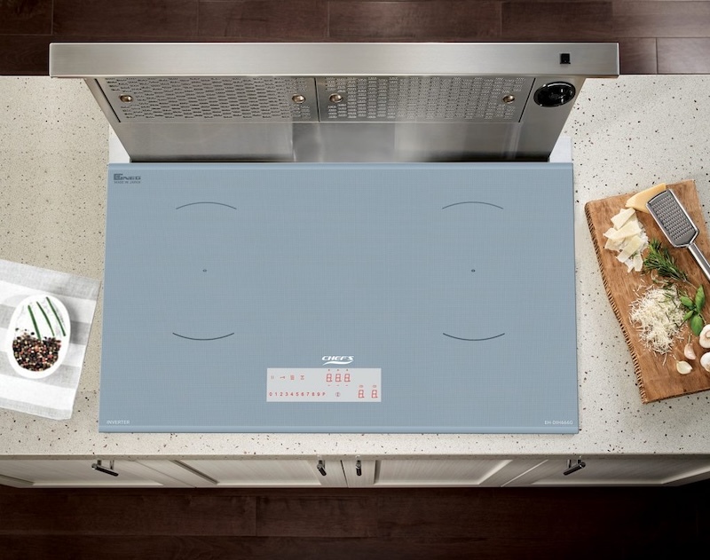 Bếp từ đôi Chef's EH-DIH666G được trang bị bảng điều khiển cảm ứng trượt 9 mức công suất độc lập