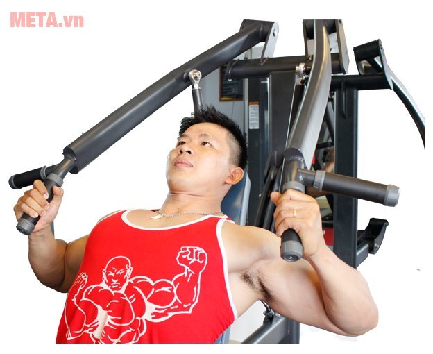 Máy tập ngực trên Tiger Sport Premium TGP-670 Máy tập ngực trên Tiger Sport Premium TGP-670