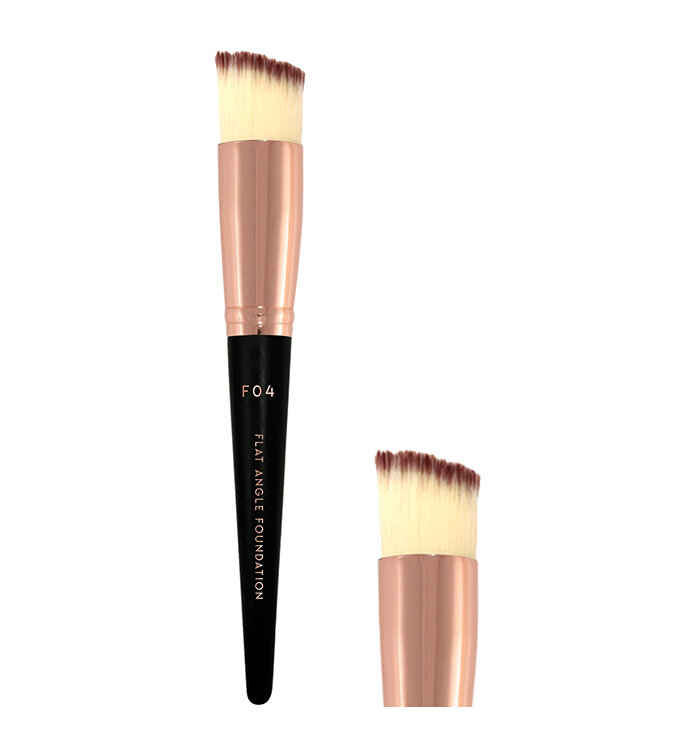Cọ Đánh Nền Đầu Xéo Vacosi Flat Foundation Brush F04