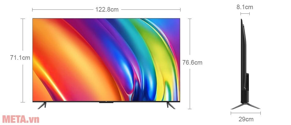 Google Tivi TCL 4K 55 inch 55P745