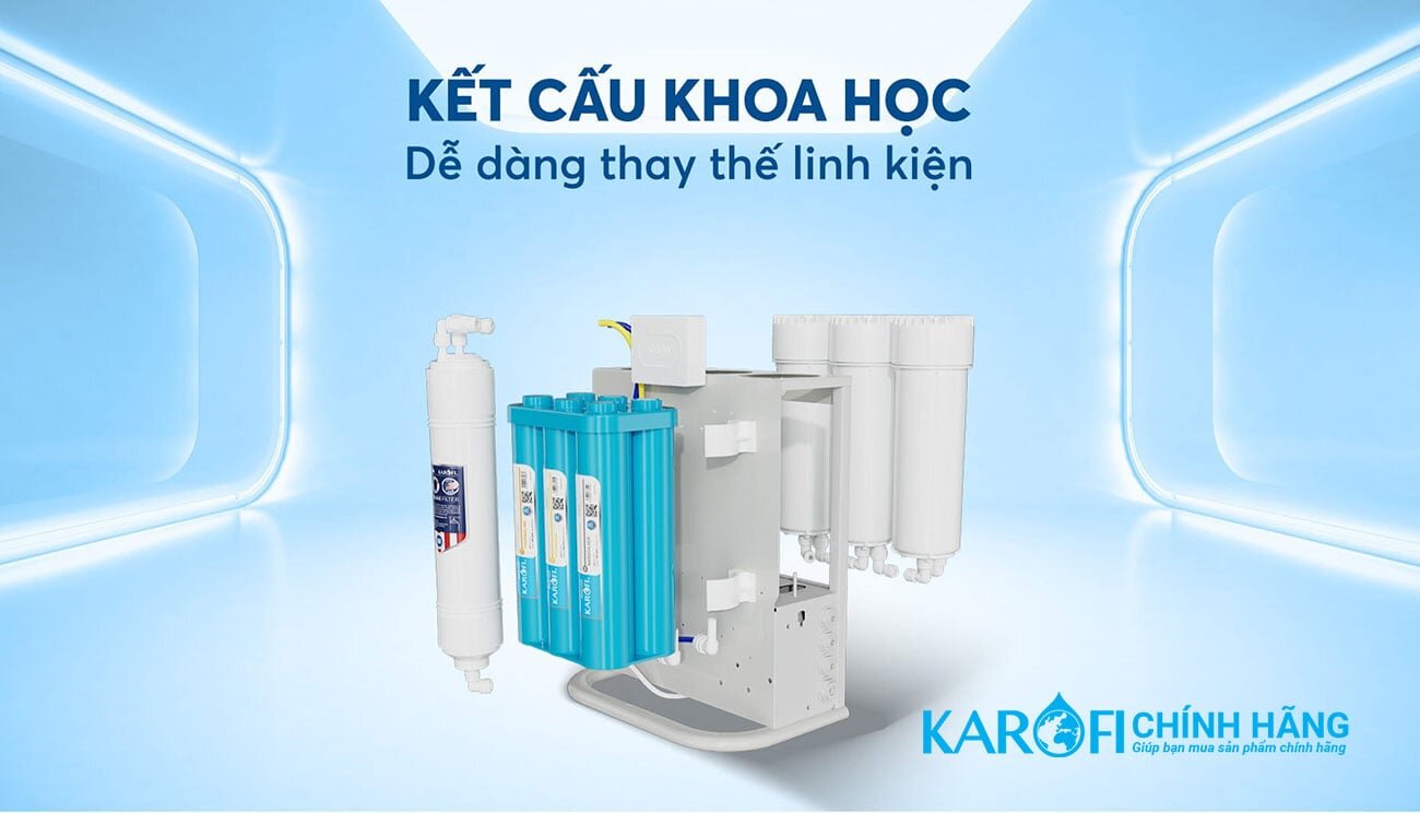 Máy lọc nước RO Karofi 