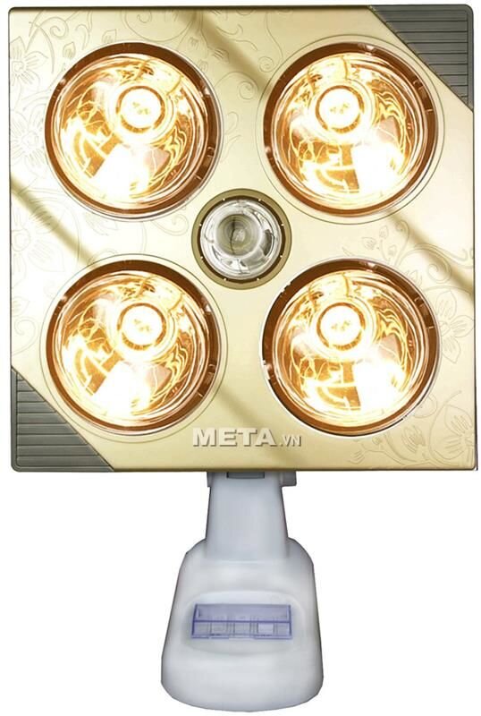 Đèn sưởi nhà tắm Kottmann 4 bóng K4B-G