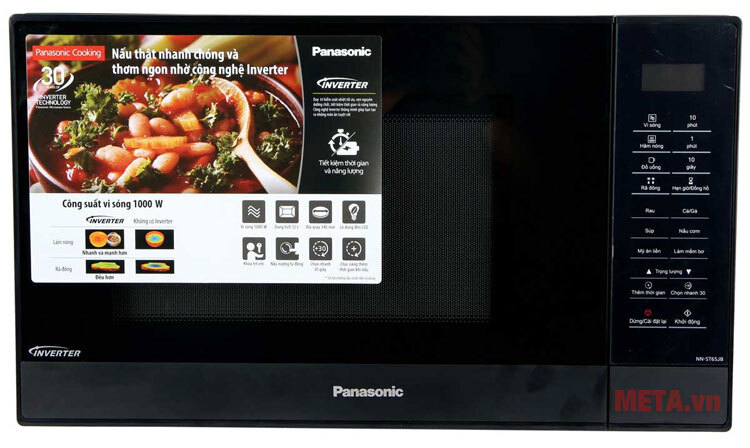 Lò vi sóng Panasonic NN-ST65JBYUE 32 lít Lò vi sóng Panasonic NN-ST65JBYUE 32 lít