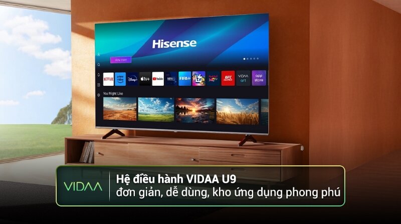 Smart Tivi Hisense 4K 55 inch 55A6Q