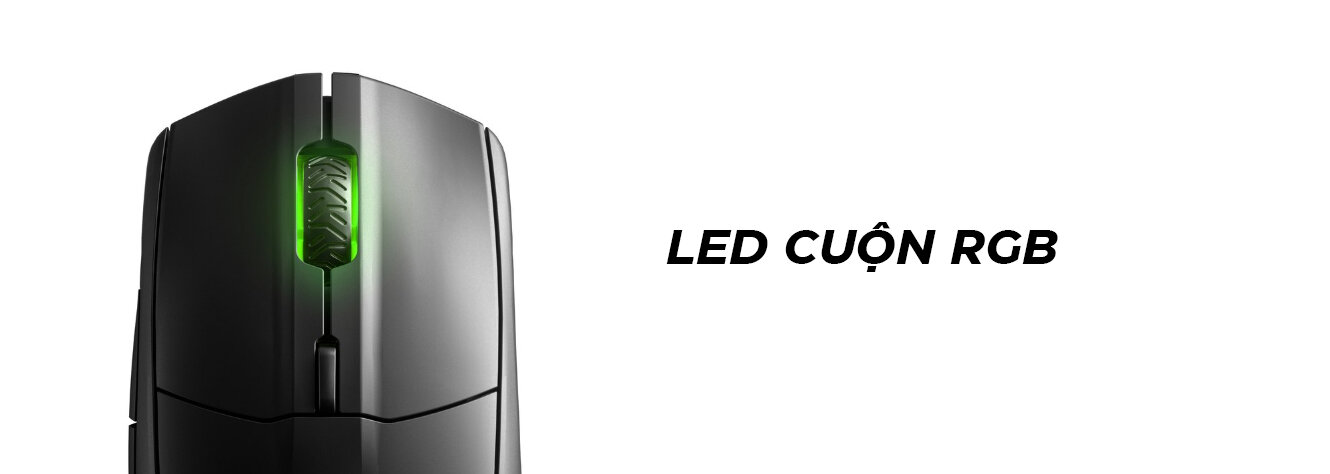 Chuột không dây Steelseries Rival 3 Wireless (USB/Đen) (62521) 7