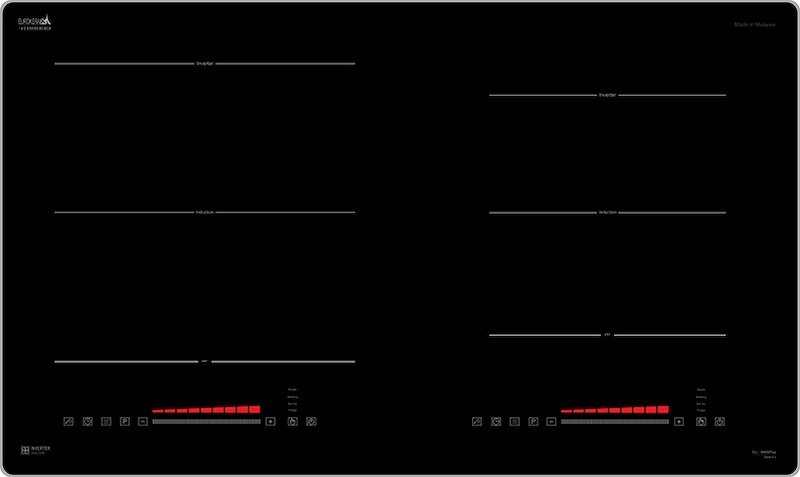 Giá bếp 2 từ cao cấp ATG - EU6868 Plus Serial 4.0 (Ảnh: ATG).