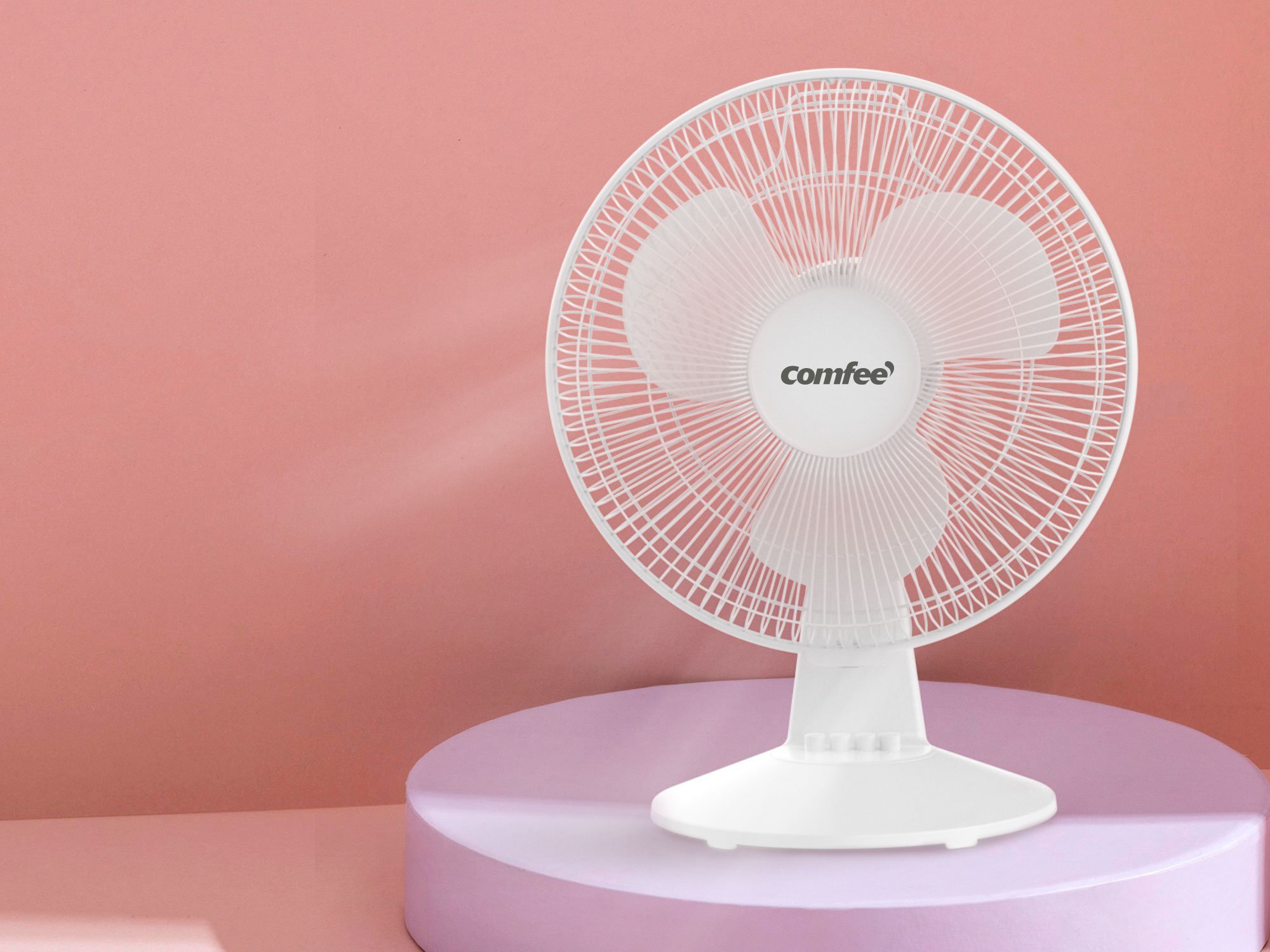 Quạt bàn Comfee CFT-12PWM0A3 có thiết kế đẹp, gọn nhỏ Quạt bàn Comfee CFT-12PWM0A3 có thiết kế đẹp, gọn nhỏ