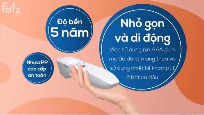 Ưu điểm của máy nhỏ gọn, độ bền cao
