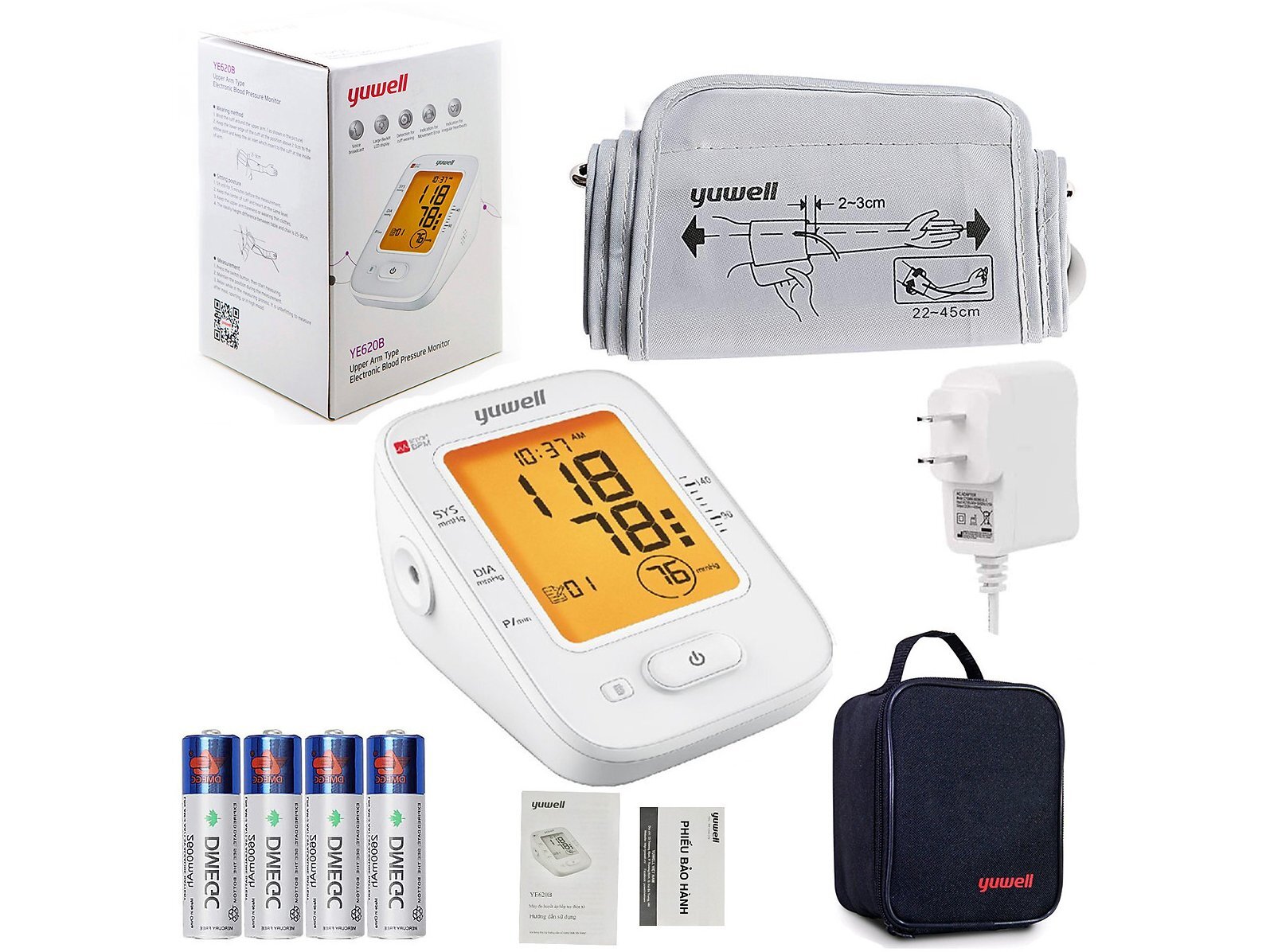 Máy đo huyết áp Yuwell 620B