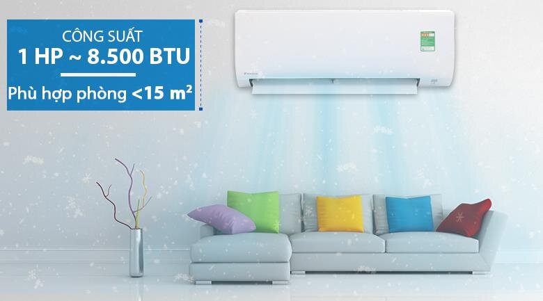 Điều hòa 1 chiều Daikin FTC25NV1V- 9.000BTU
